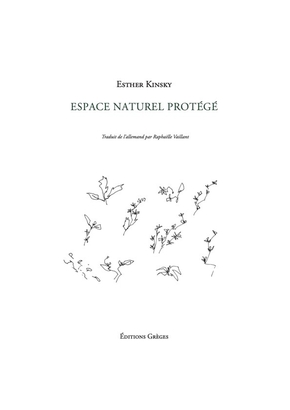 Esther Kinsky, Départ pour la Patagonie, couverture Luc Vigier, Editions Grèges, 2023